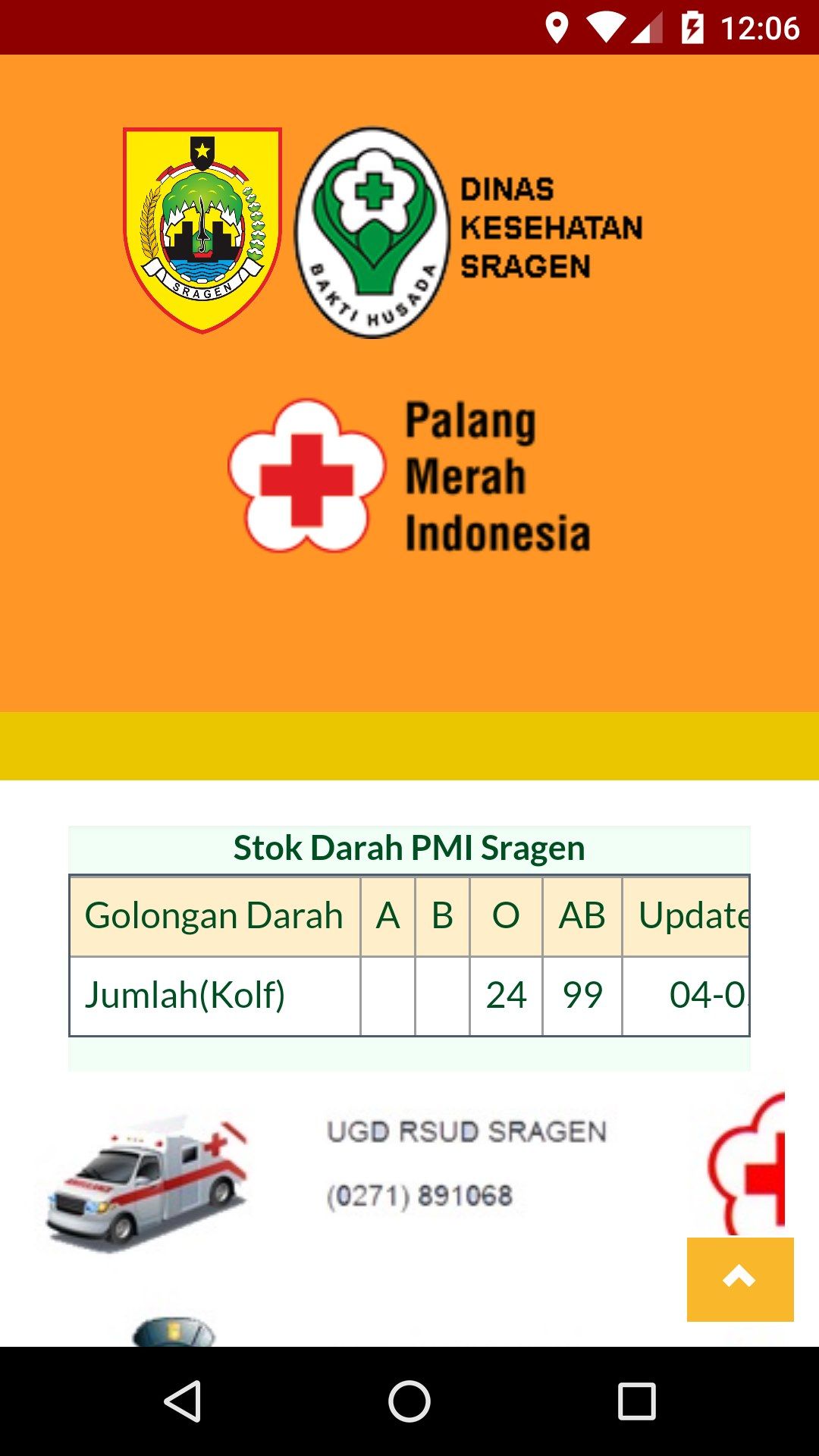 Lapor 119 Sukowati Sragen visual 6