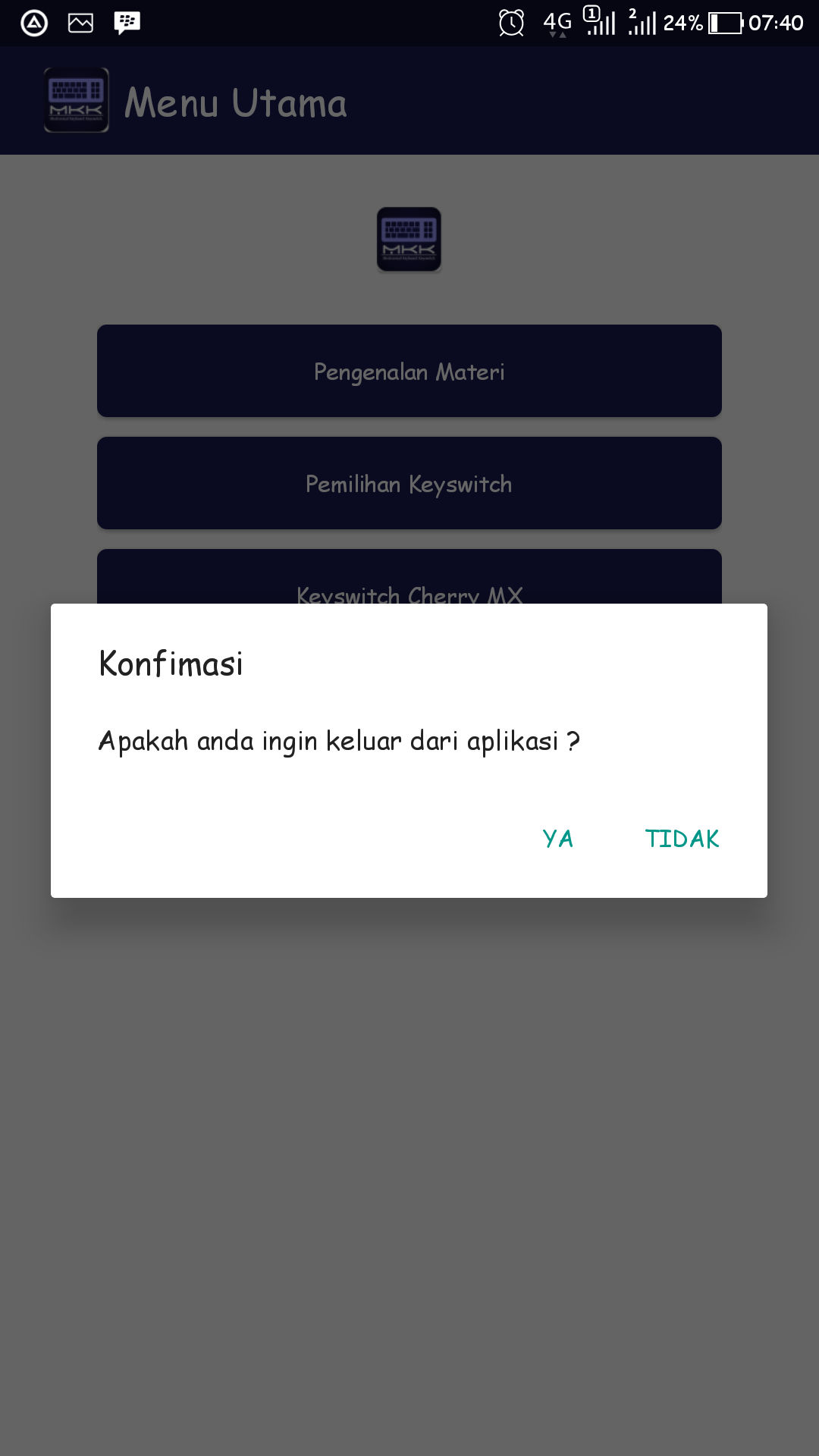 Sistem Pakar Keyboard Mekanikal visual 7