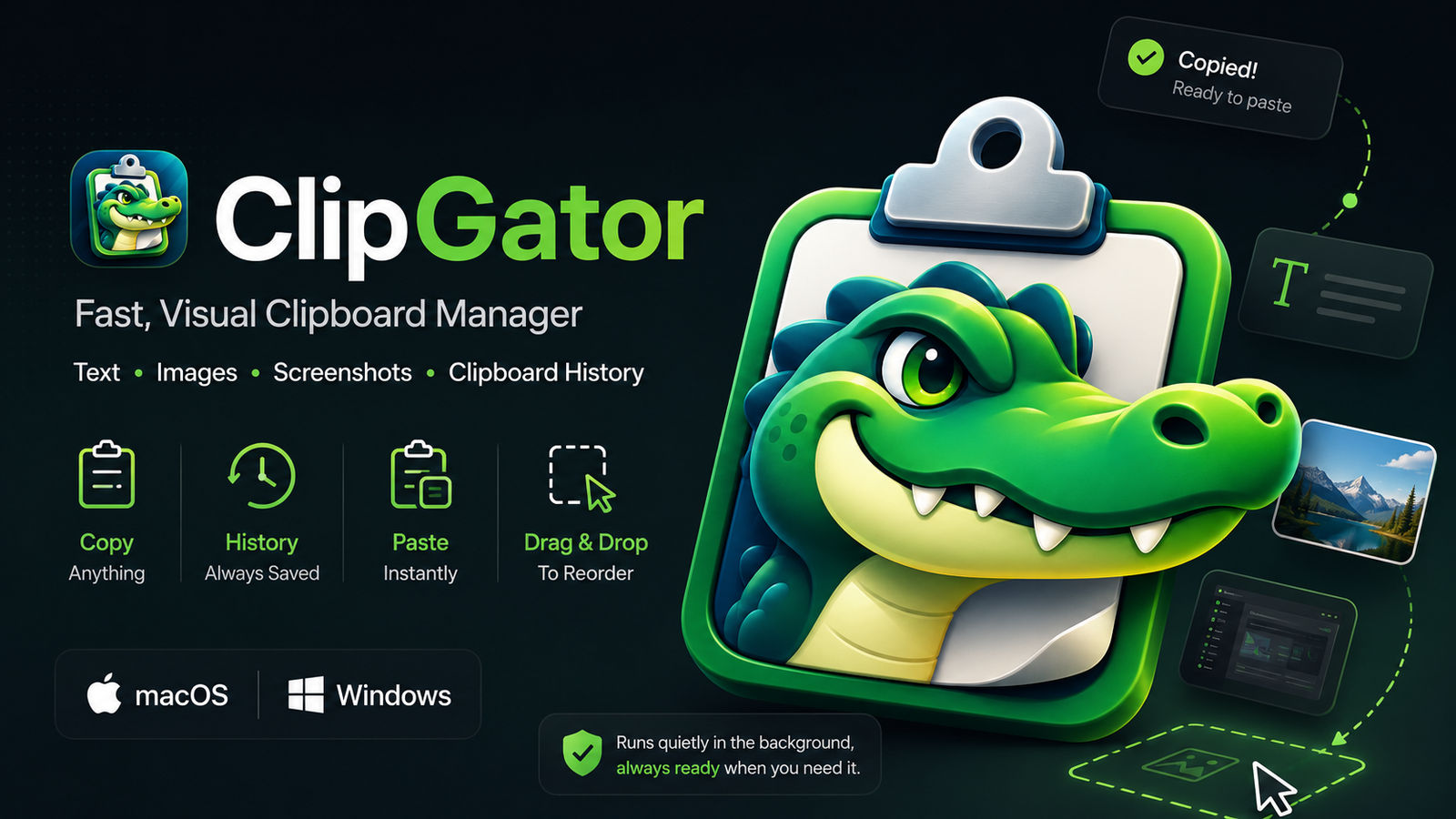 ClipGator preview