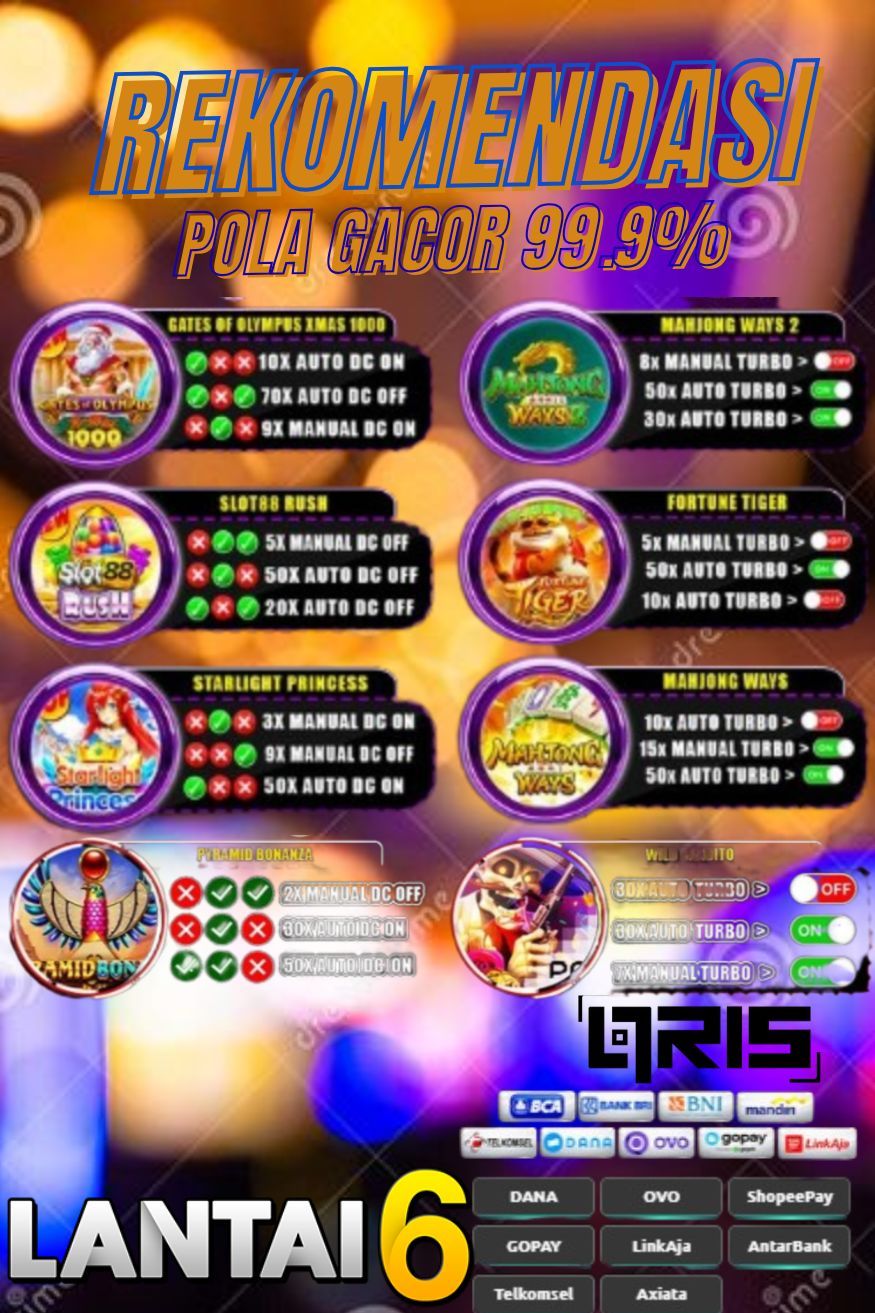 LANTAI6 SITUS TERBAIK DAN GACOR image 1