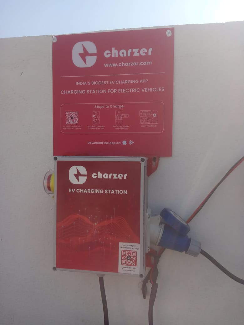 BISEN PETROLEUM KSK IOCL PETROL PUMP electric vehicle charging station in Varanasi