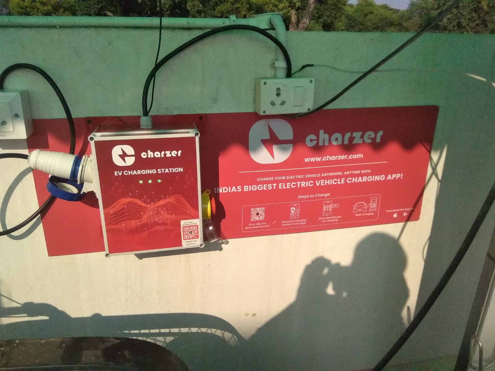 ANSH KSK IOCL PETROL PUMP electric vehicle charging station in Varanasi