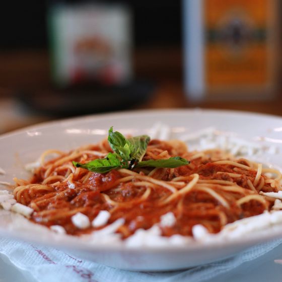 Pasta bolognese