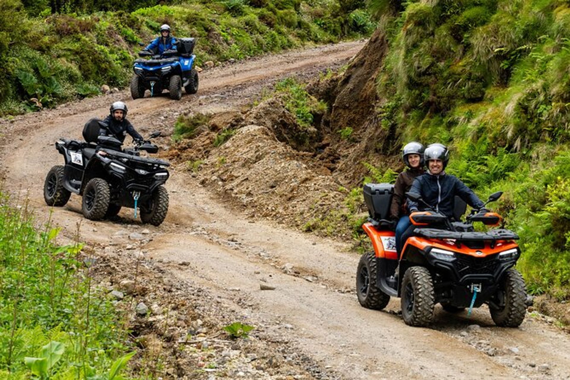 Halbtägige Single Quad Tour Sete Cidades 