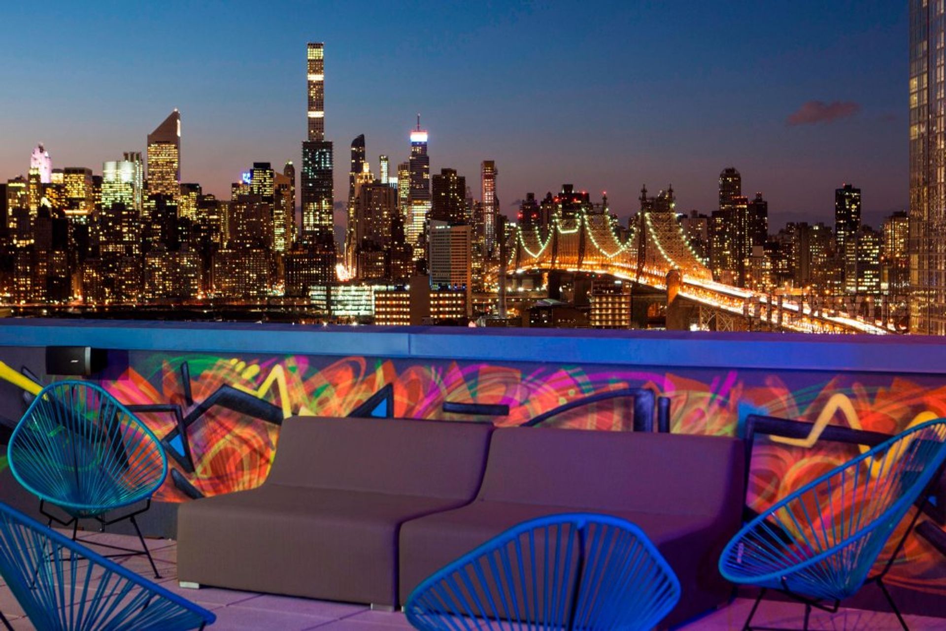 Aloft Long Island City - Manhattan View