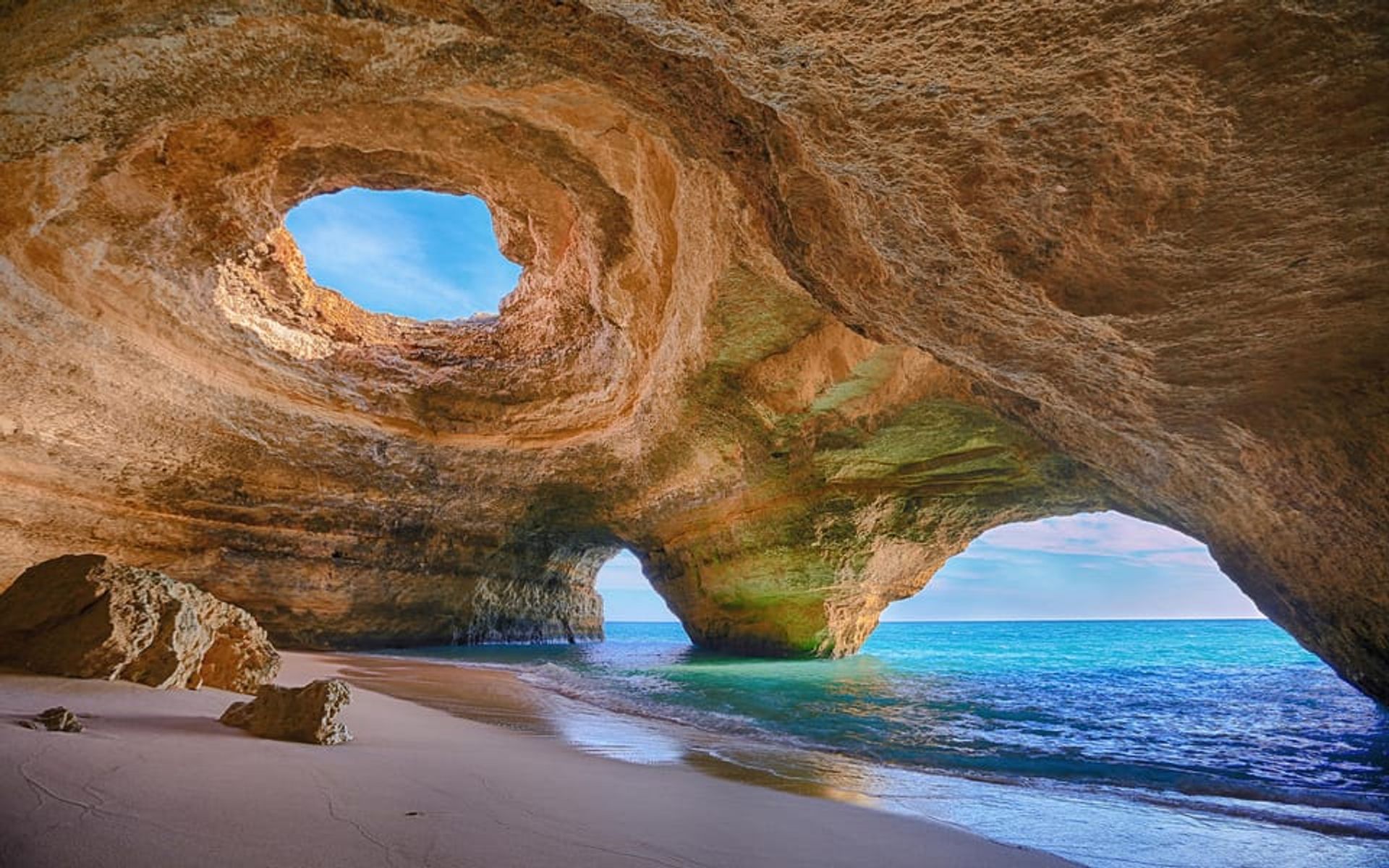 Benagil-Höhlen SUP-Tour Algarve (Benagil)