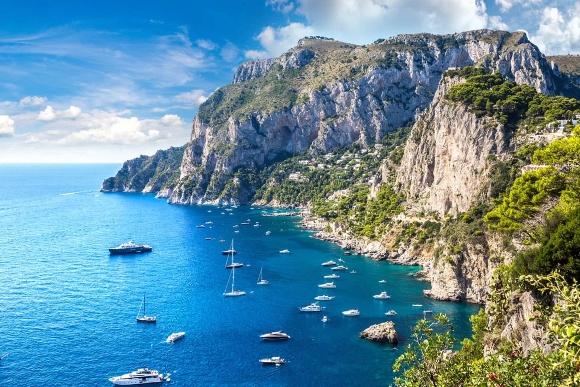 Bootstour rund um Capri mit optionalem Besuch in der Blauen Grotte