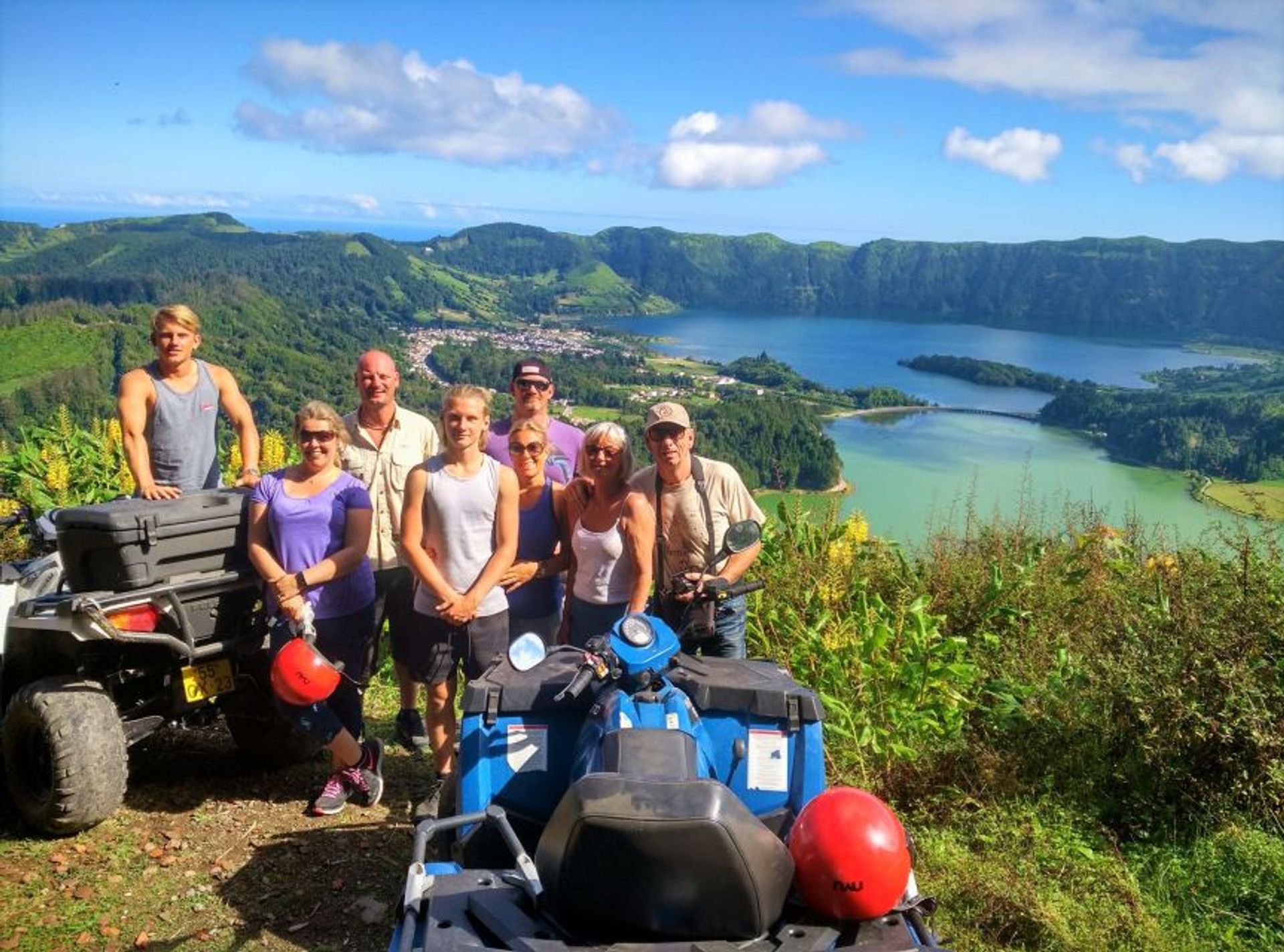 Halbtägige Single Quad Tour Sete Cidades 