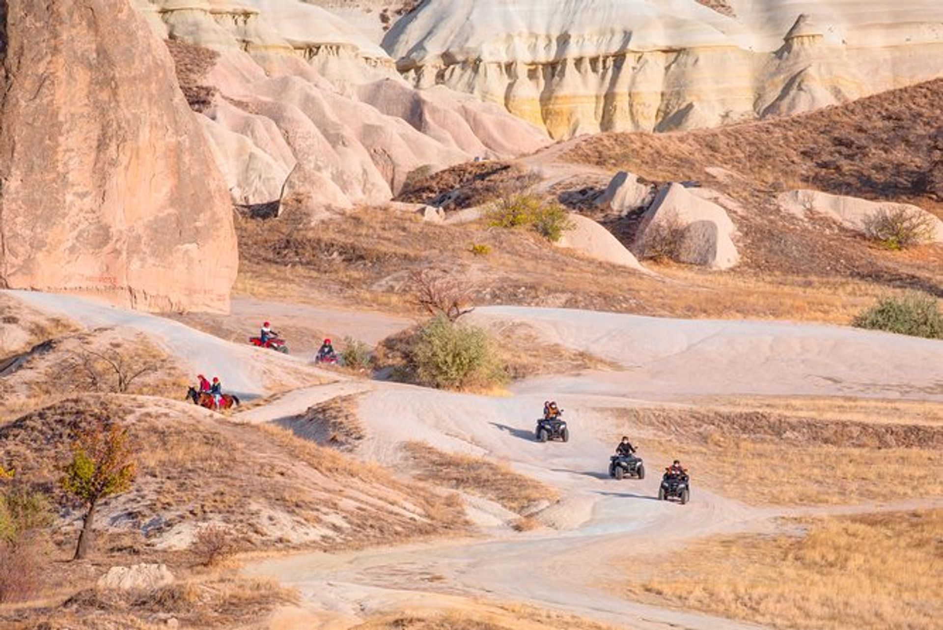 Quad-Safari bei Sonnenuntergang