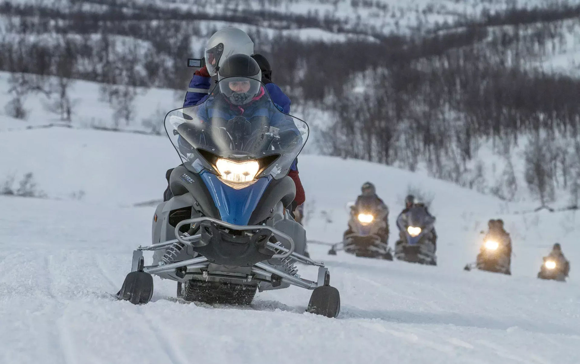 Schneemobilfahren Tromsø (09.12. - 06.04.)