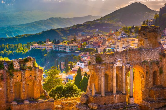 Der Ätna & Taormina, die eleganteste Stadt Siziliens