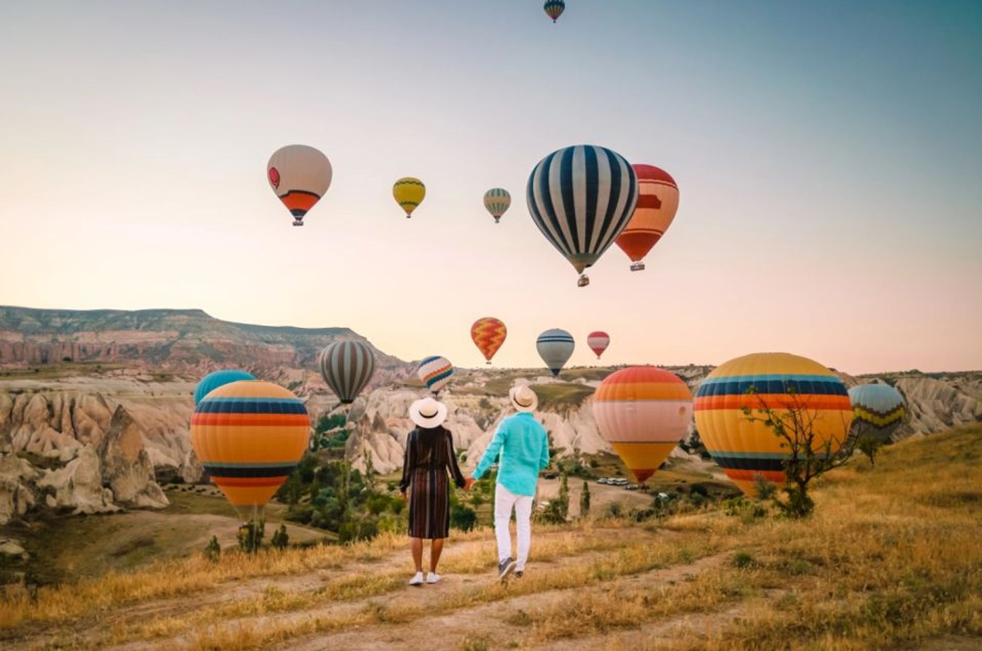 Foto-Tour: Ballonverfolgung bei Sonnenaufgang 