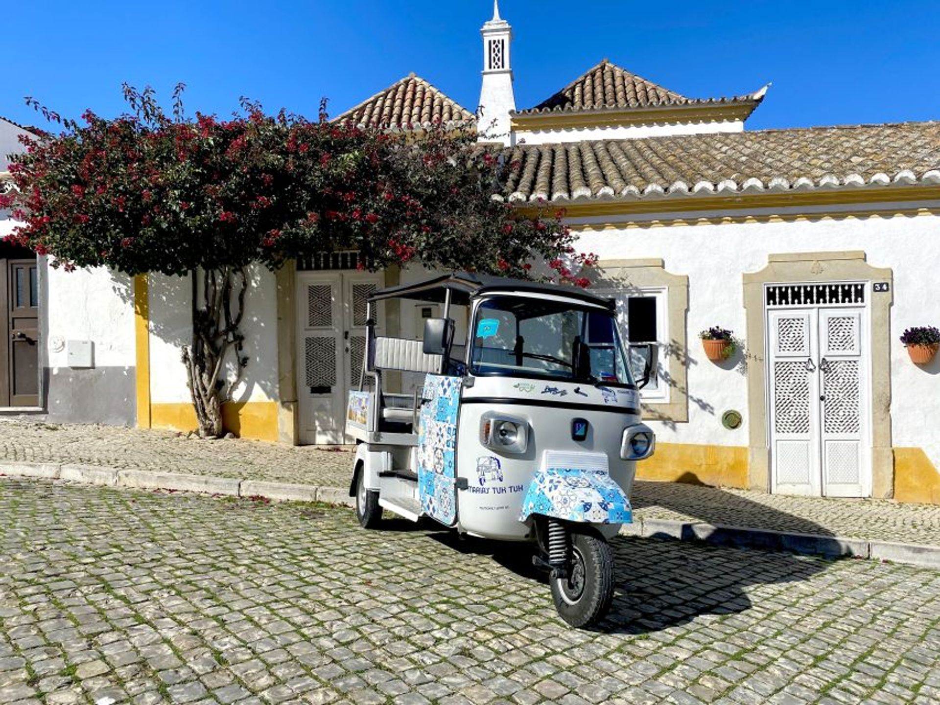 Stadtrundfahrt durch Tavira mit dem Tuk-Tuk