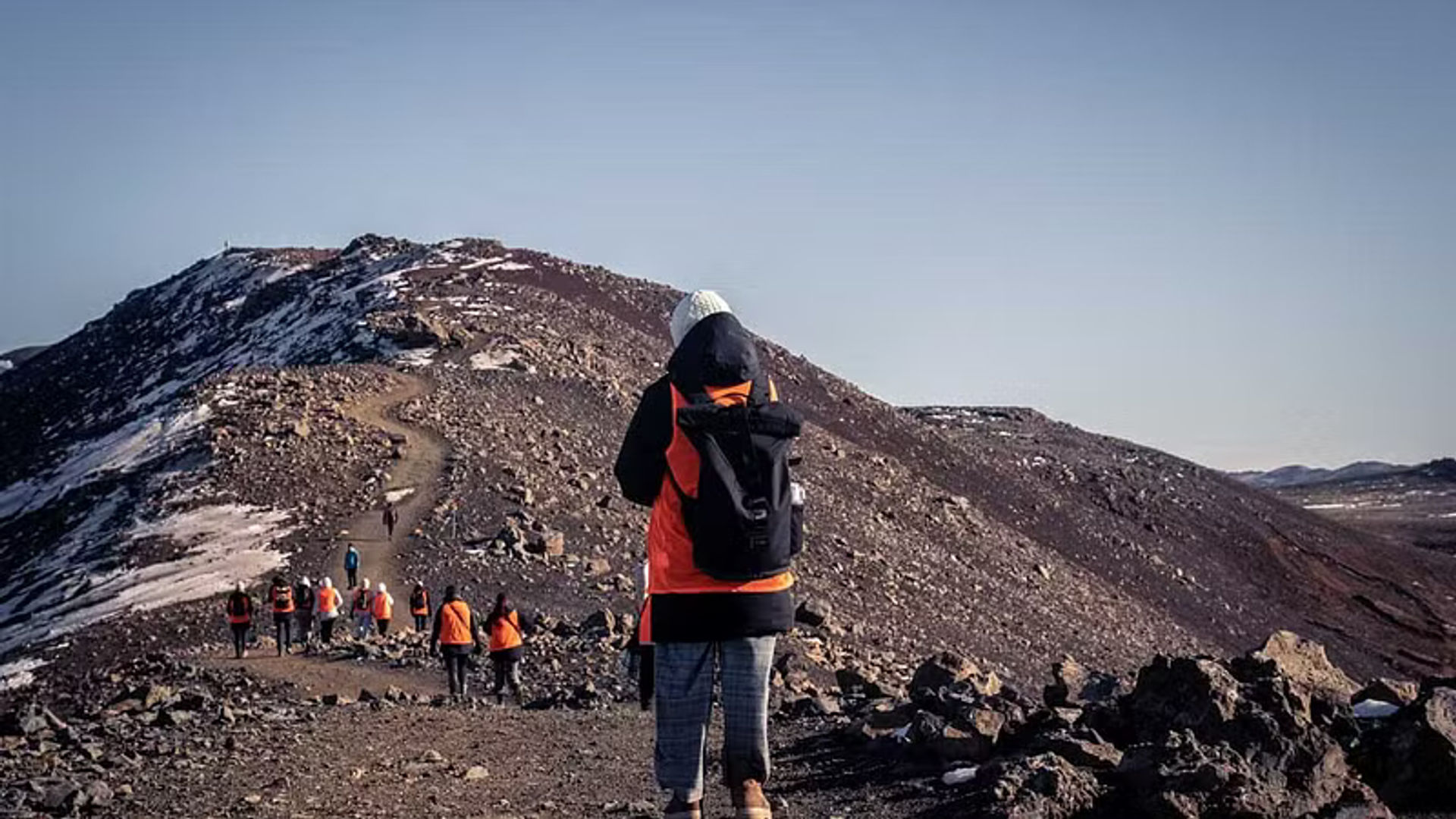 Wanderung am Vulkan Fagradalsfjall