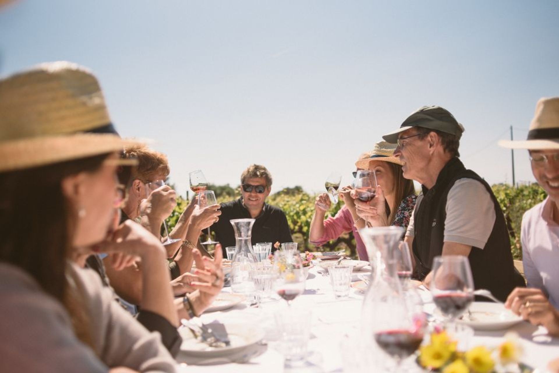Mittagessen & Weinverkostung auf dem Weingut (Morgado do Quintão Lagoa)