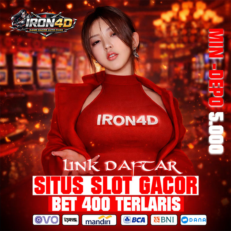 IRON4D 👁‍🗨 Link Daftar Situs Slot Gacor Bet 400 Terlaris image 1