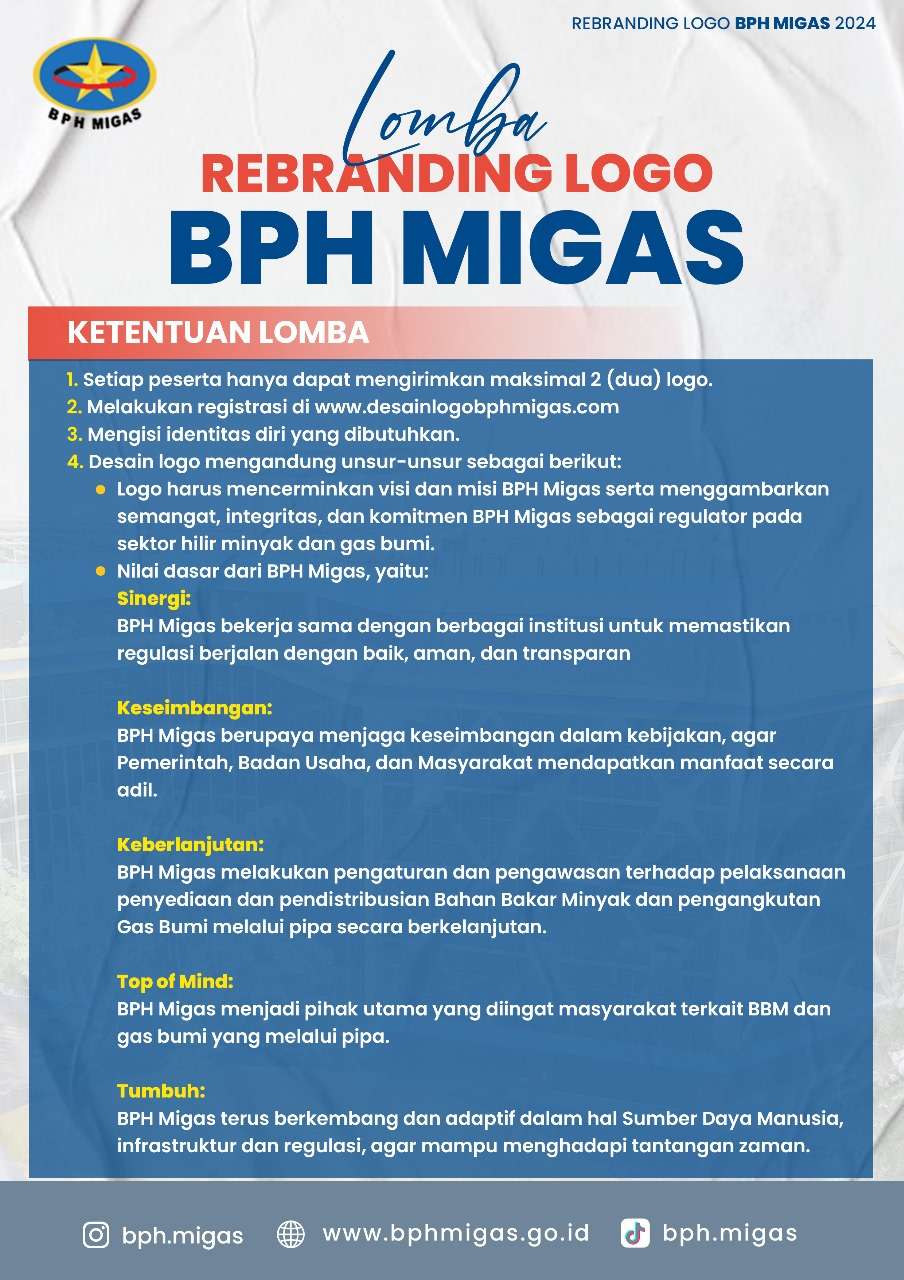 Ketentuan Lomba Logo BPH Migas 2024