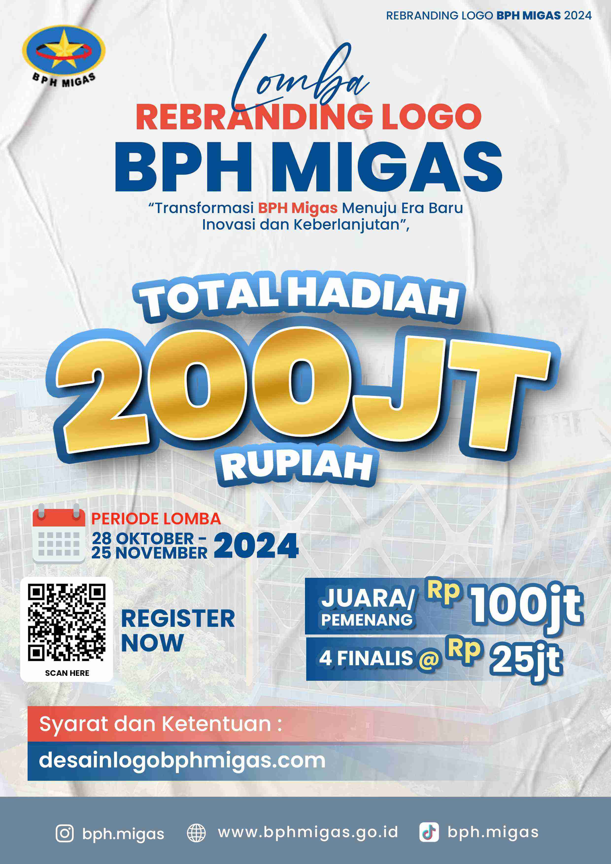 Poster Lomba Logo BPH Migas 2024 Poster Lomba Logo BPH Migas 2024