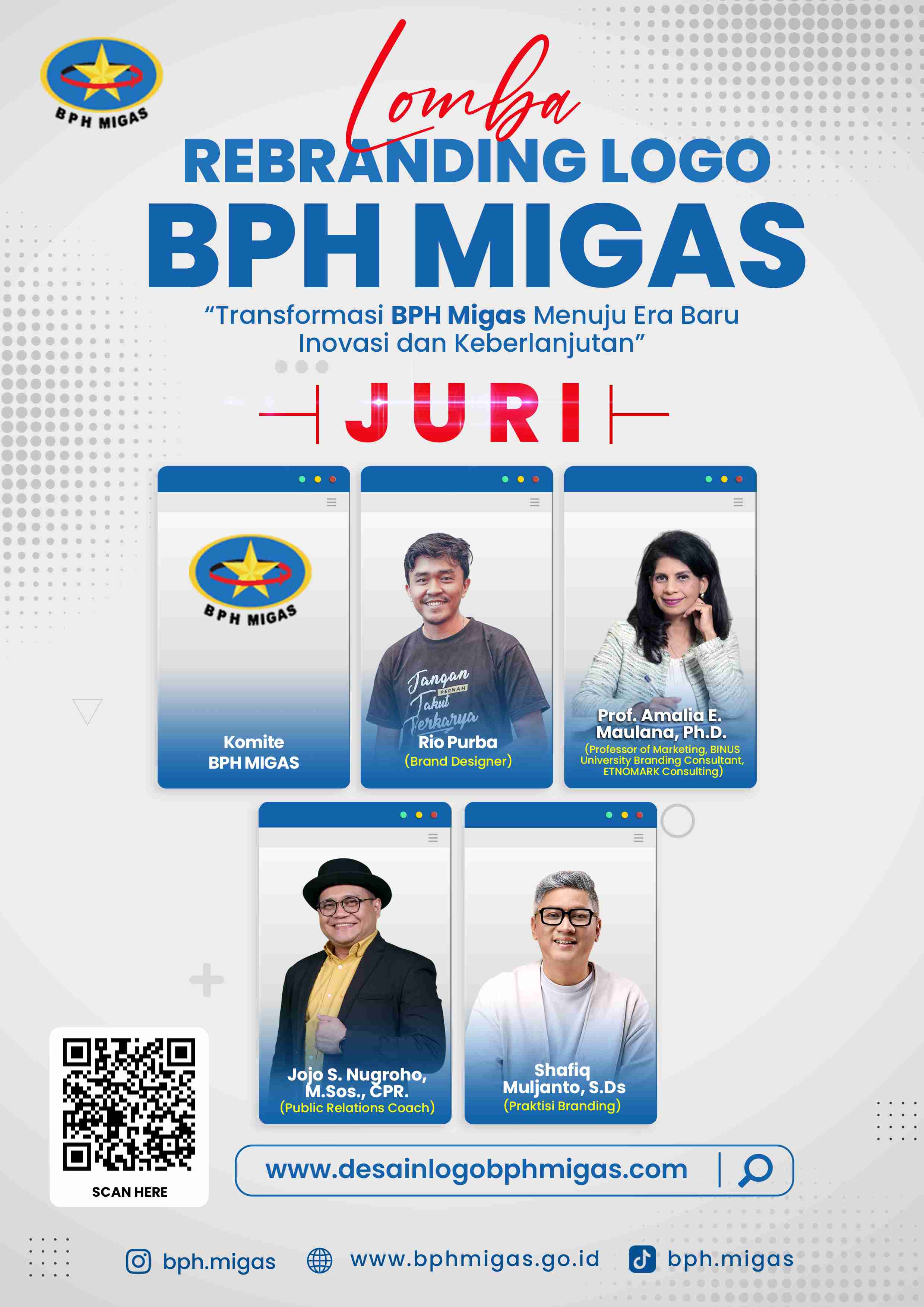 Juri Lomba Logo BPH Migas 2024