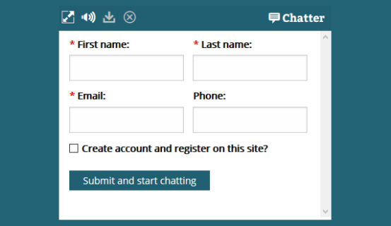 register form