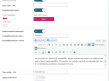Main - general settings screen 2