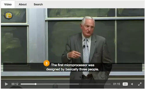 video captions