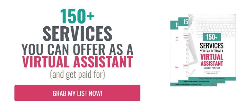 150 services you can offer as a virtual assistant