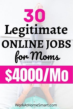 Legit Stay at Home Mom Jobs