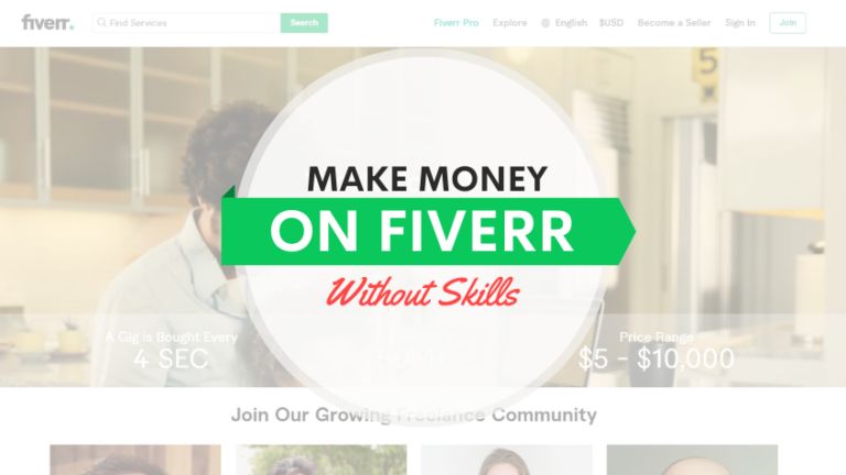 How to Make Money on Fiverr Without Skills