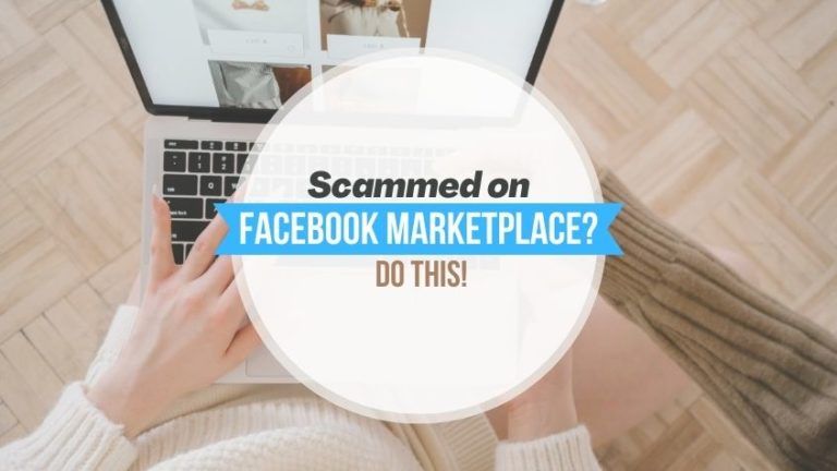I Got Scammed on Facebook Marketplace What Can I do