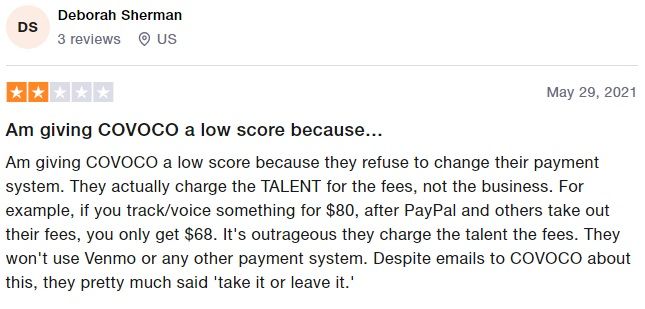 negative covoco reviews