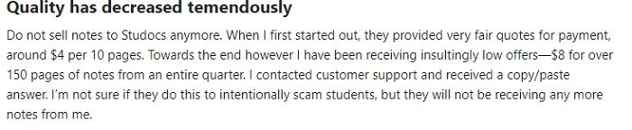 Studocu Review (For Notes Sellers) 1