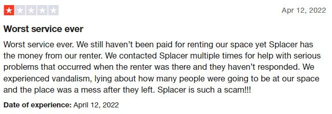 splacer vs. peerspace