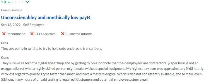 TranscribeMe vs GoTranscript