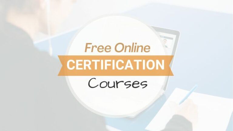 free certification courses online to earn money