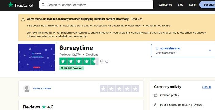 surveytime review