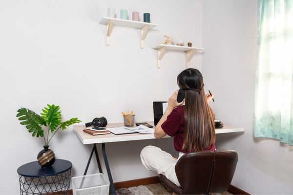 start working from home