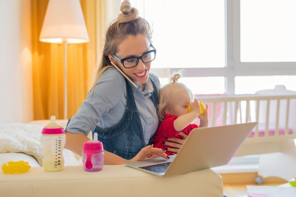 work at home jobs for moms