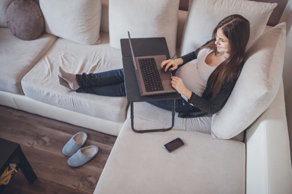 work at home mom