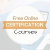 free certification courses online to earn money