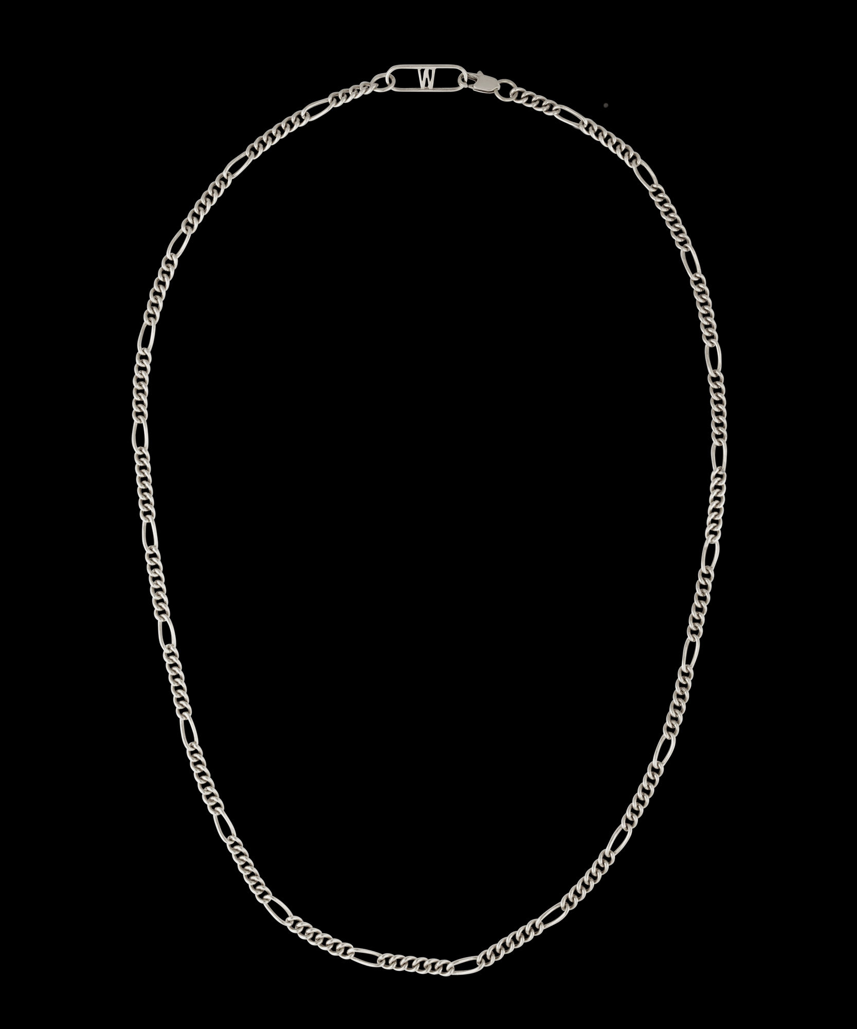 A German family-run business offering the WALD Berlin Naomi Necklace Silver, made from recycled 18k gold and silver.