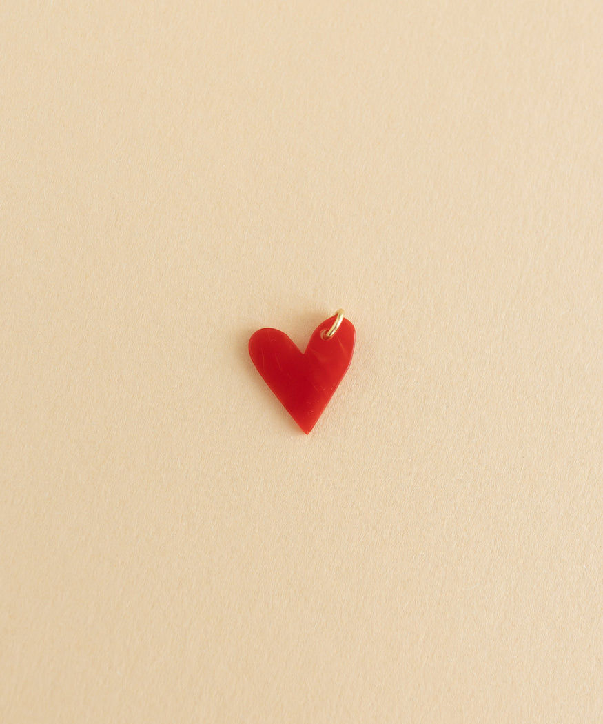 A small Heart Charm Red kit on a beige surface by WALD World.