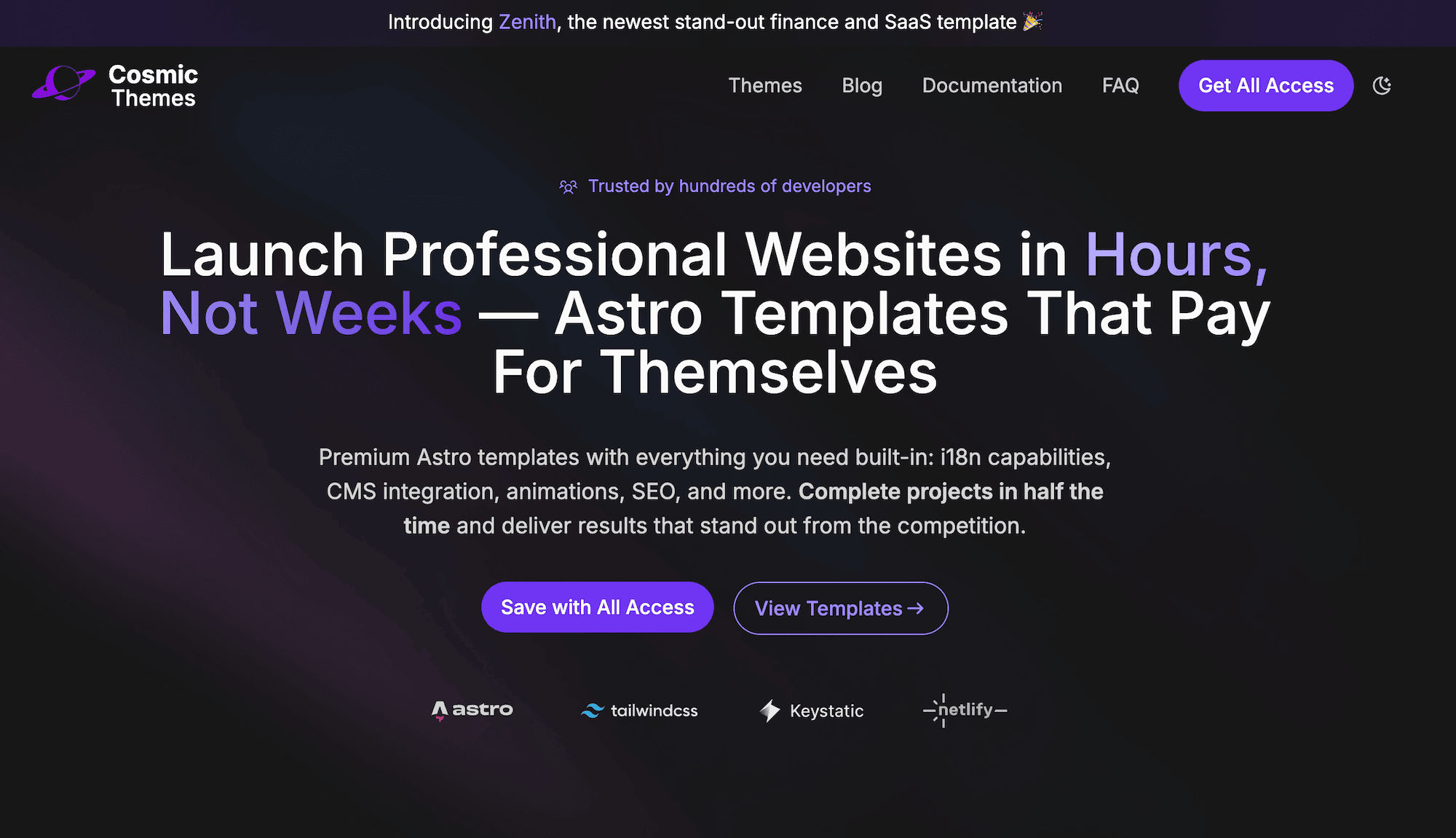cosmic themes