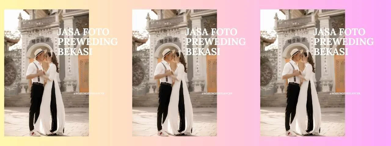 Bekasi Prewedding Photo Services