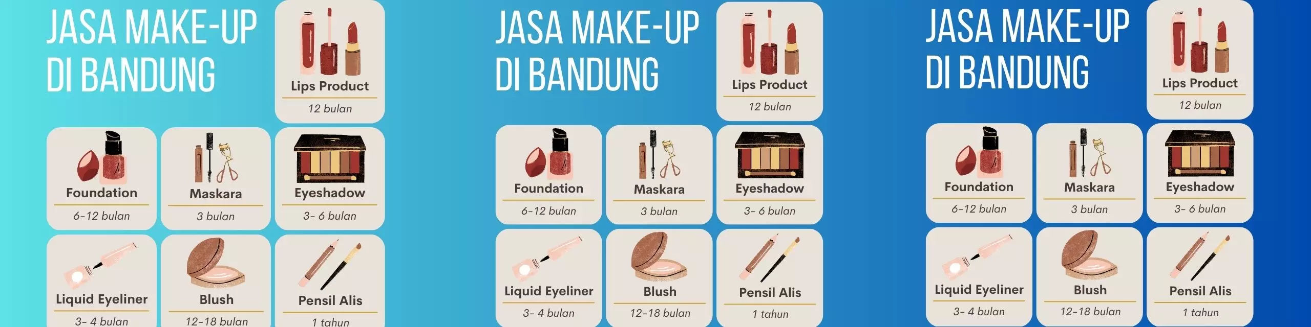 Make Up Services in Bandung