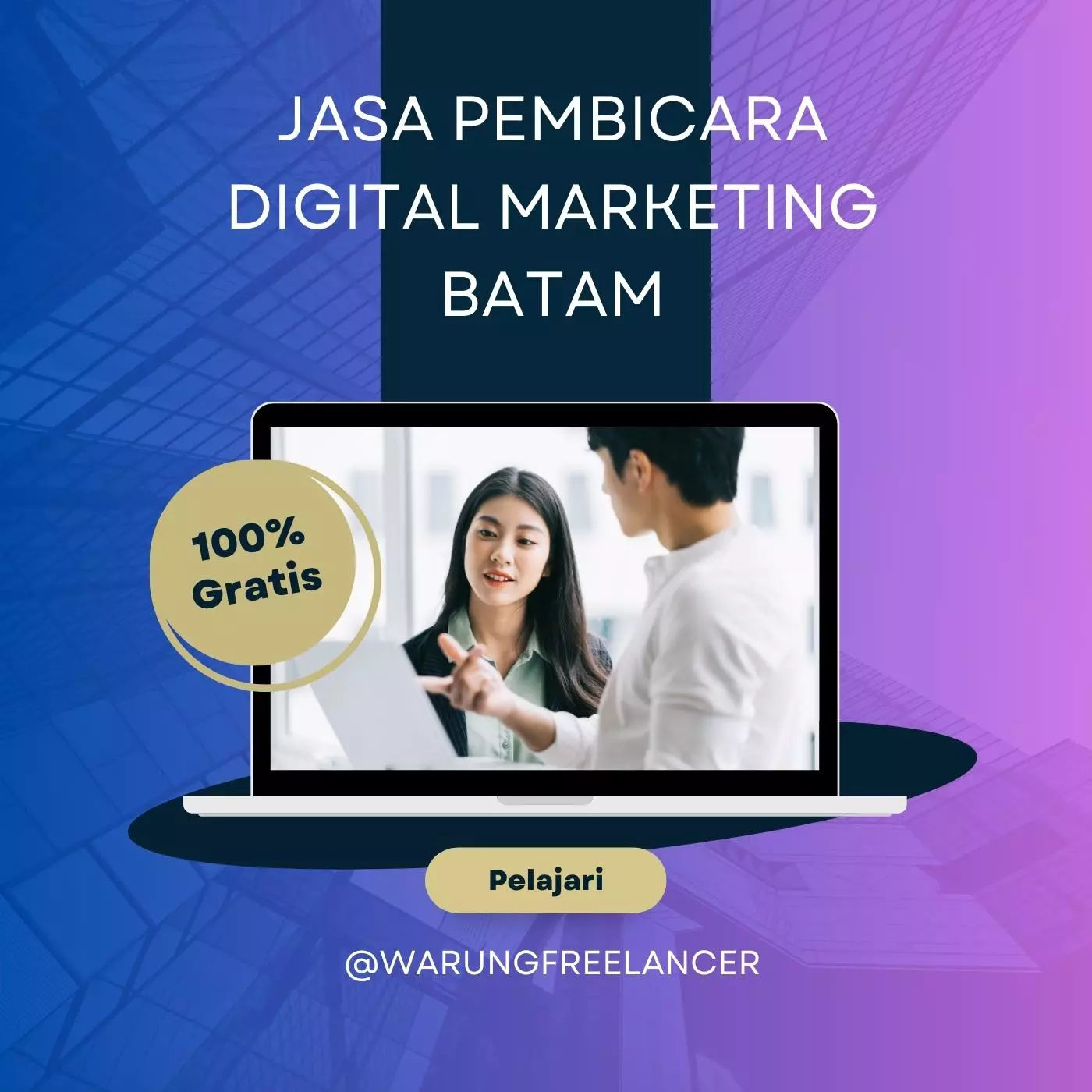 Batam Digital Marketing Speaker Services