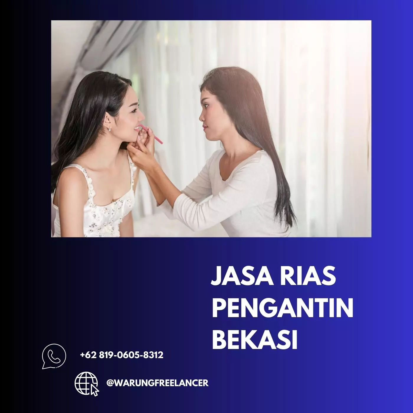 Bekasi bridal makeup Services