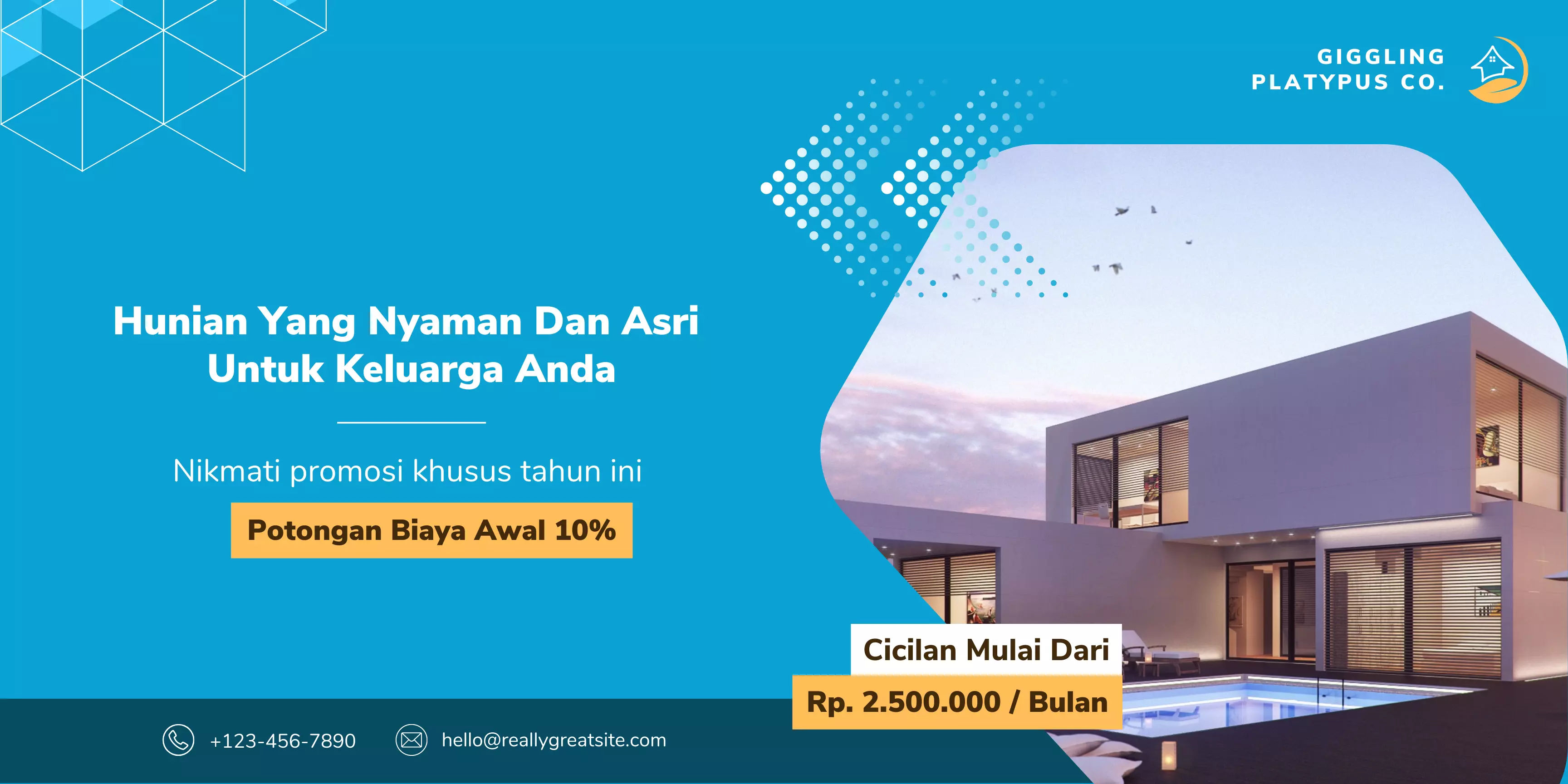 Download Template Banner Penjualan Rumah Gratis