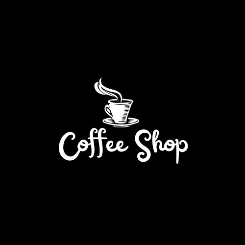 Download Template Logo Coffe Shop Gratis