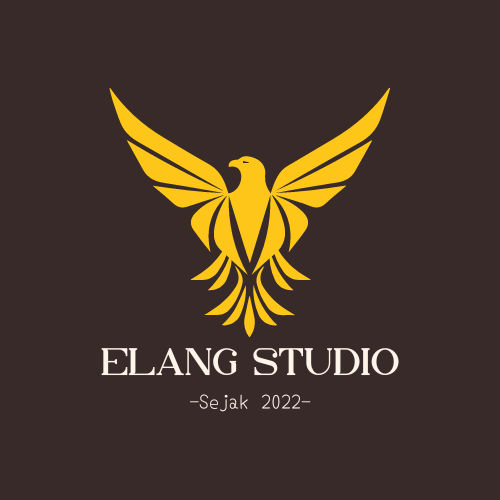 Download Template Logo Elang Studio Gratis